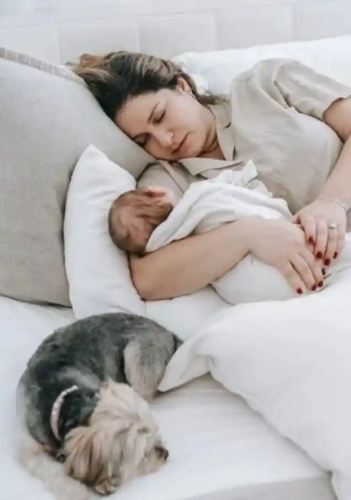 Husband Leaves Wife And 3-Month-Old Baby Due To Indicent With Dog-4